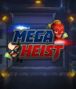 Get ready for the exciting world of Mega Heist slot by Relax Gaming, highlighting quirky characters ready to undertake a big score. This graphic depicts the excitement of the heist with its dramatic logo and a mysterious vault backdrop. Perfect for players looking for a heist adventure, providing a captivating gaming experience. 