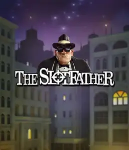 Immerse yourself in the shadowy realm of The Slotfather slot by Betsoft, featuring a powerful mafia boss standing against a nocturnal cityscape. This image conveys the intense ambience of the organized crime, with the boss dressed in a sharp black suit and hat. Ideal for players who enjoy mafia stories, offering a gripping escape. 